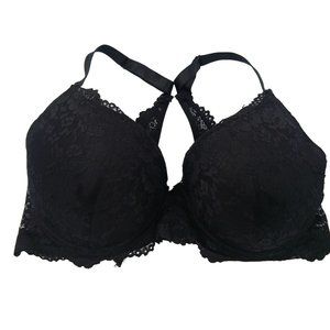 RAMPAGE INTIMATES 40DD BLACK LACE BRA